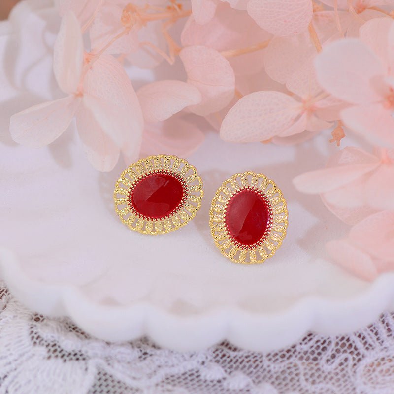 [] Rosette Heirloom Earrings