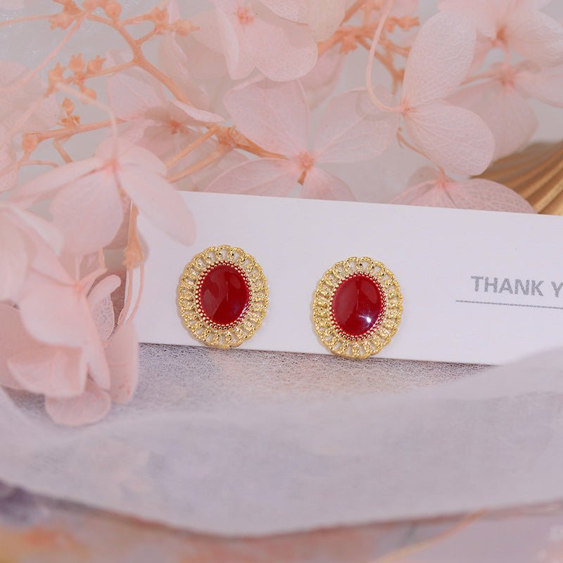 [] Rosette Heirloom Earrings