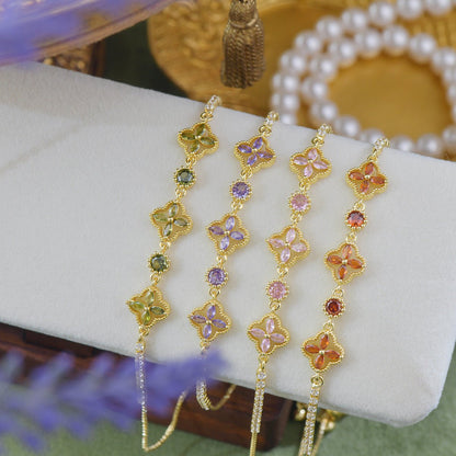 Rosisela Bracelet in Purple