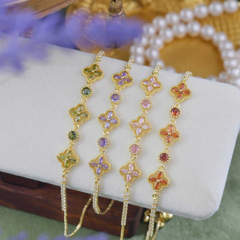Rosisela Bracelet in Purple