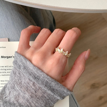 Rosy Flutter Ring
