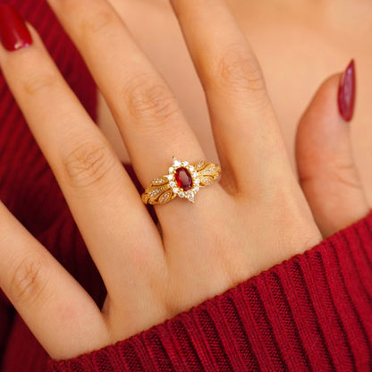 Ruby Allure Ring