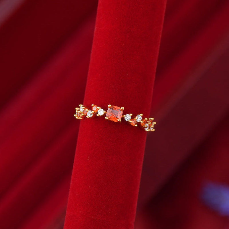 Ruby Poetry Ring