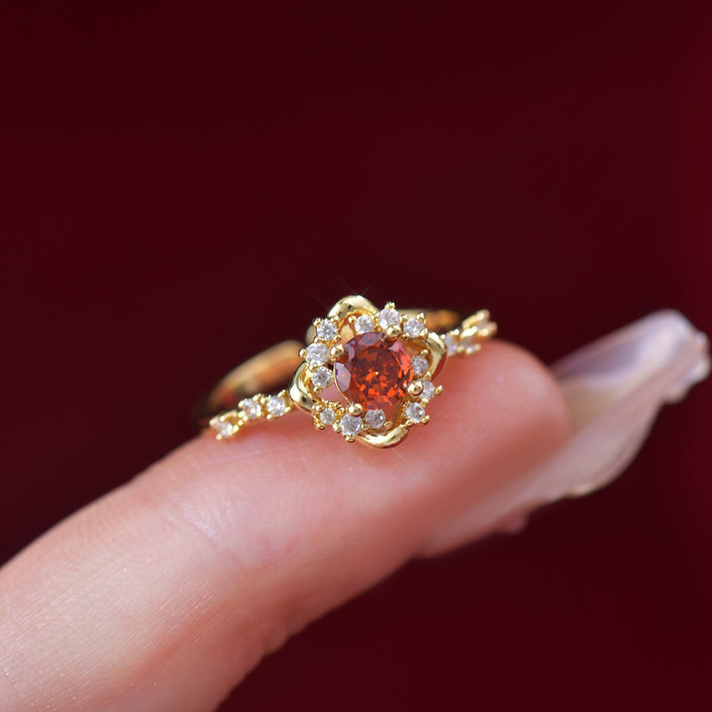 Scarlet Amorette Ring