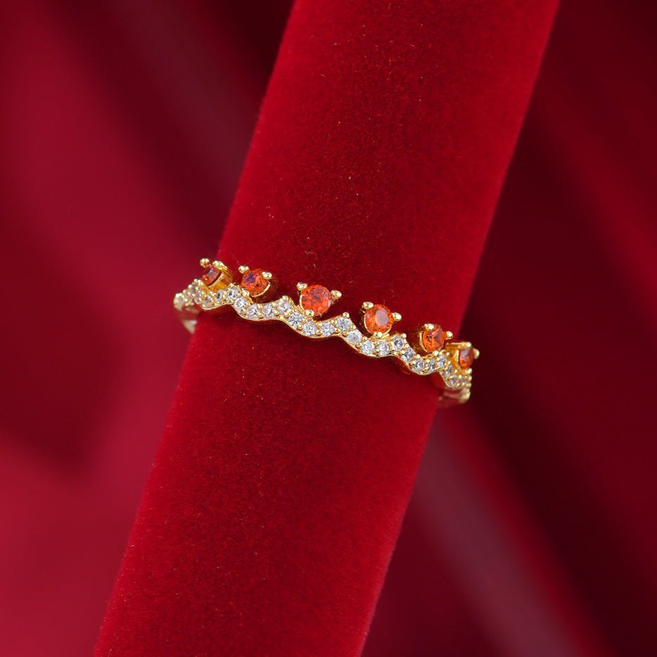 Scarlet Circlet Ring