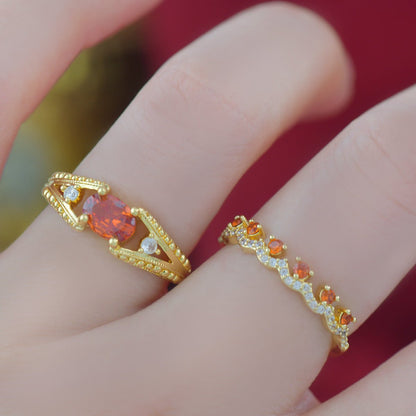Scarlet Circlet Ring