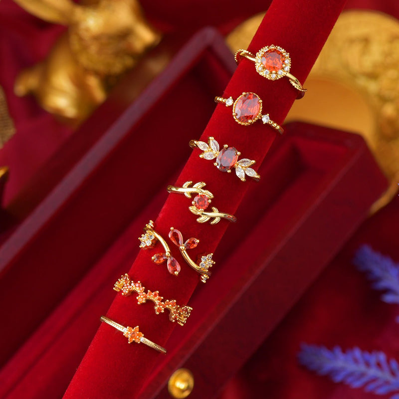 Scarlet Prima Ring