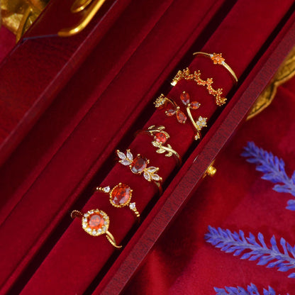 Scarlet Prima Ring
