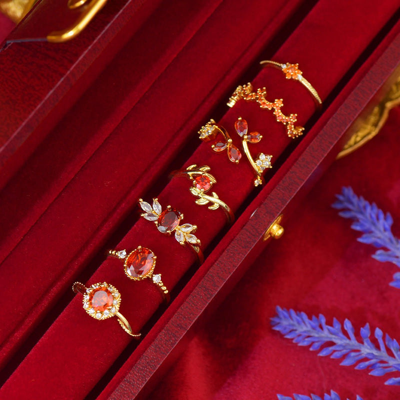 Scarlet Prima Ring