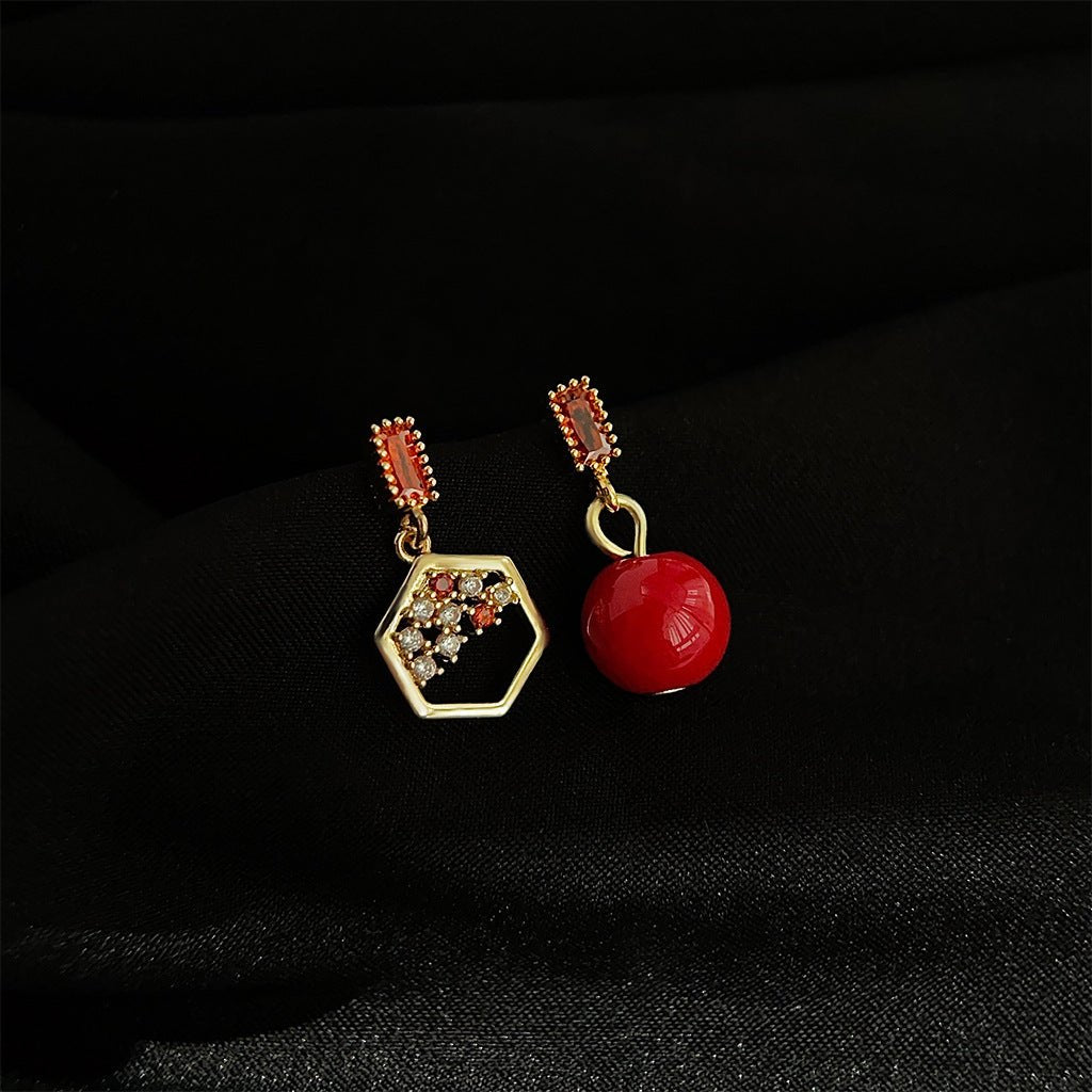 [] Scarlet Reverie Earrings