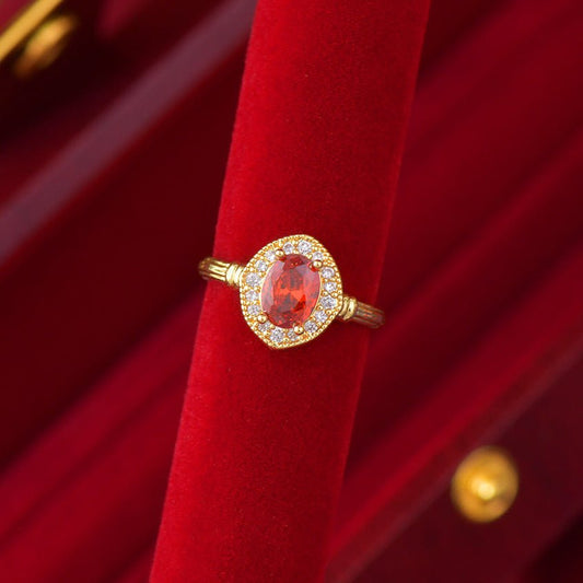 Scarlet Solenne Ring