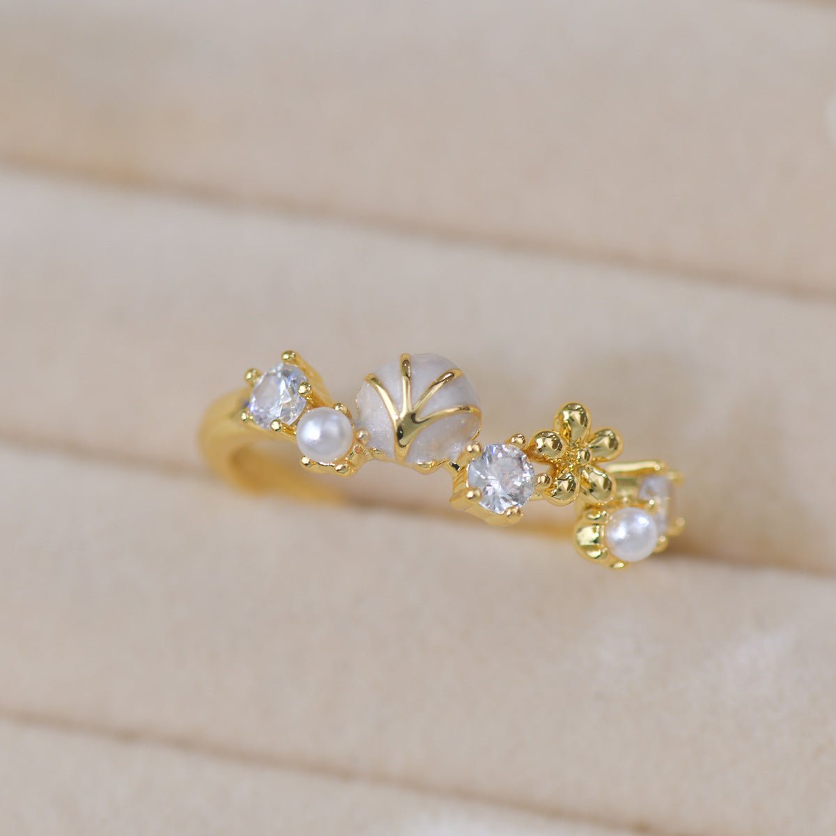 Seascape Shell Ring