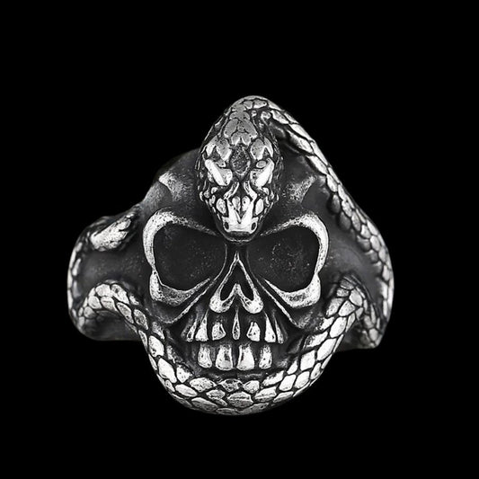 Skull of Medusa Ring