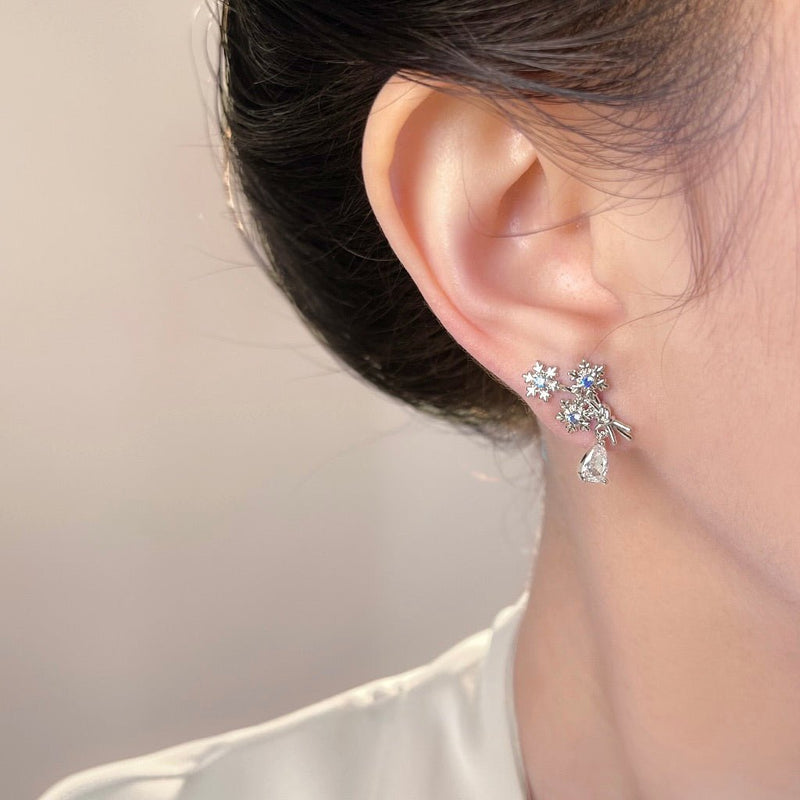 Snowflake Bouquet Earrings