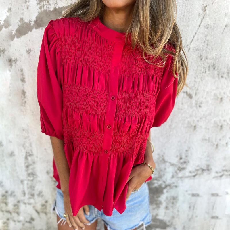 Doris - Puff Sleeve Blouse