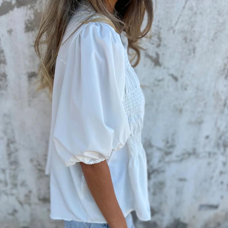 Doris - Puff Sleeve Blouse