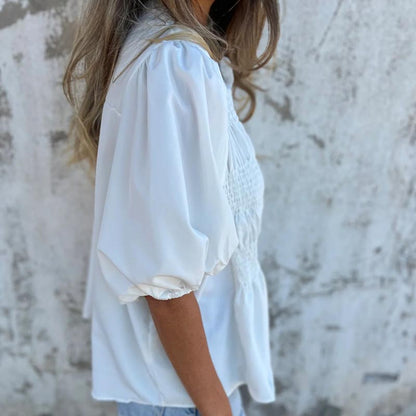 Doris - Puff Sleeve Blouse