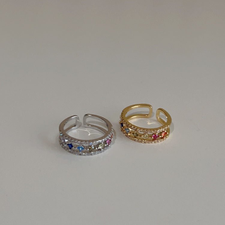 Stardust Band in Silver