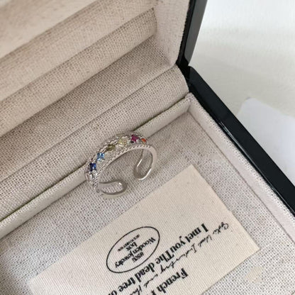 Stardust Band in Silver