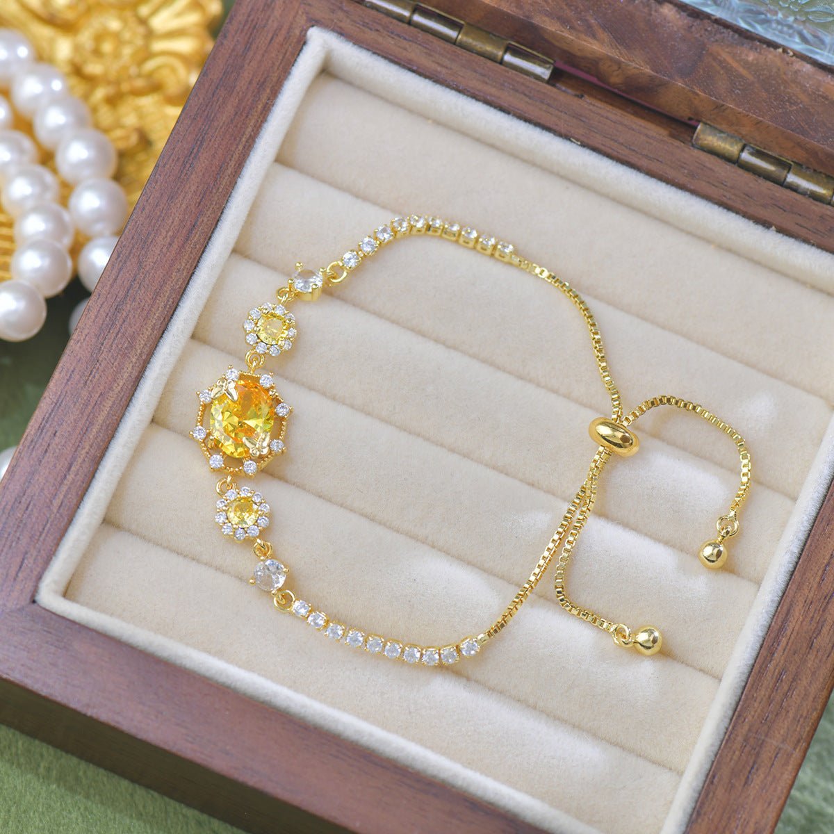 Sunshine Butterfly Bracelet