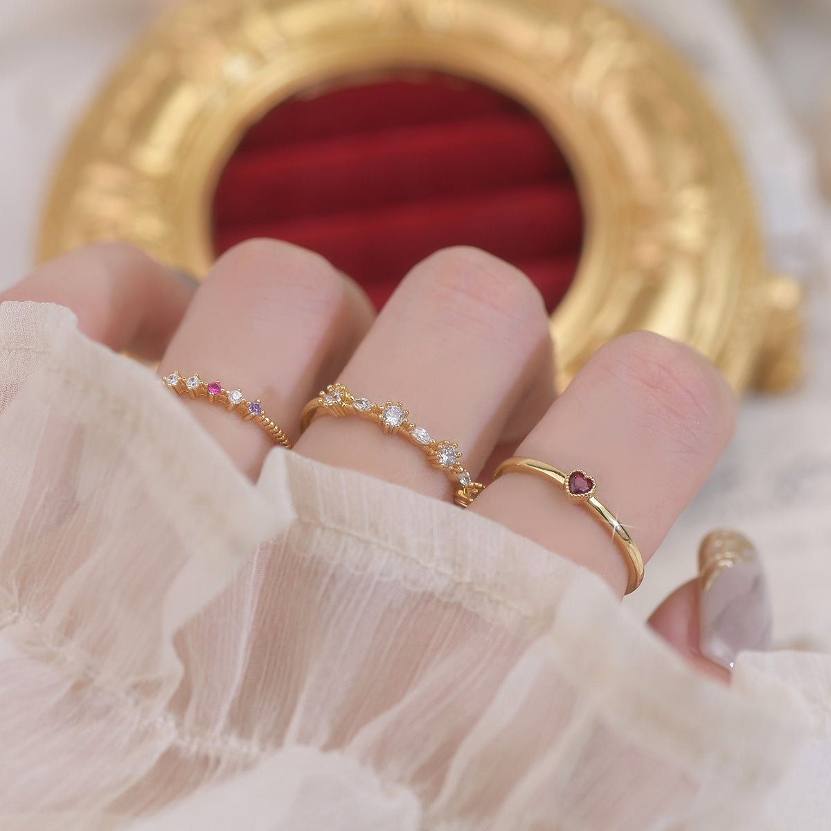 Sweet Love Ring Set
