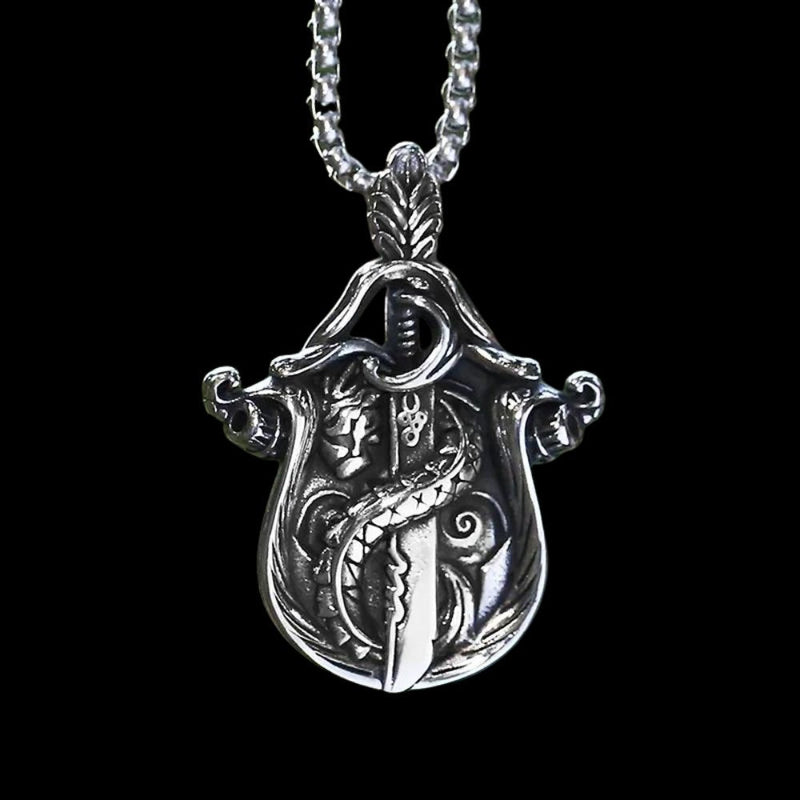 Sword and Shield of Viper Pendant