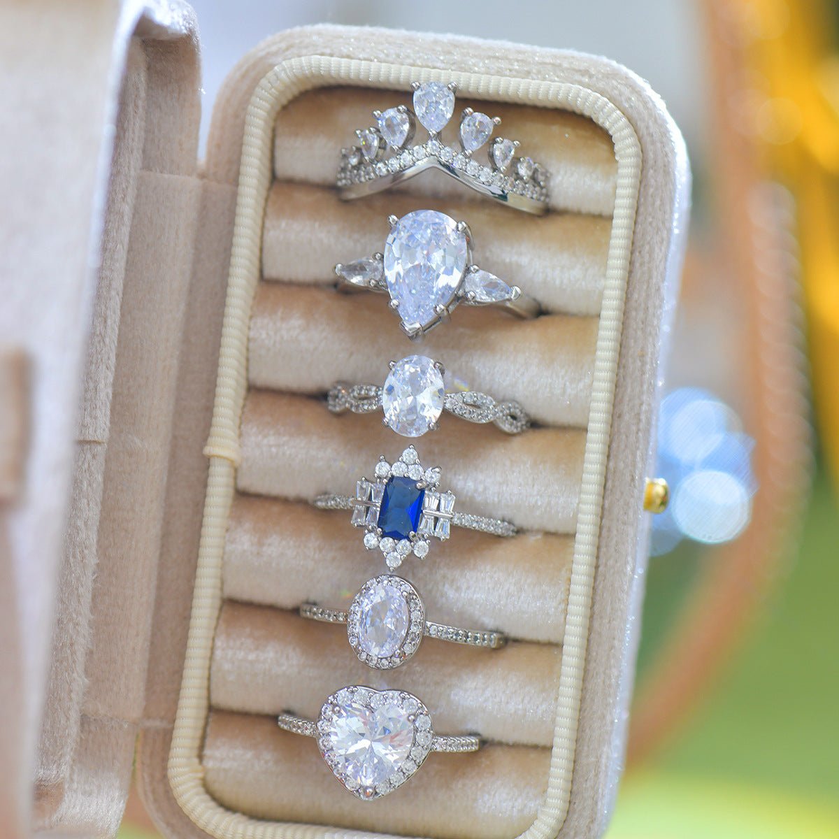Teardrop Muse Ring