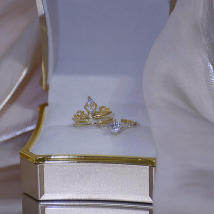[sample ] Tiara Ring Set