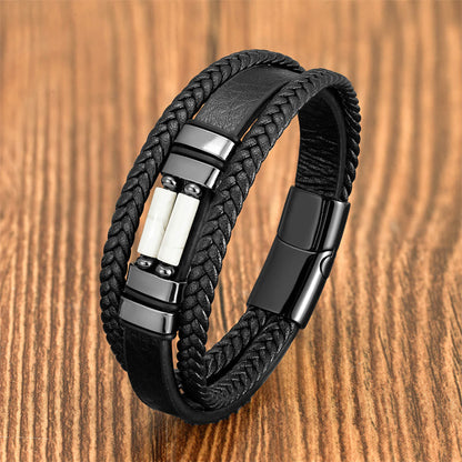 Tiger Eye 16-18cm Multi-layer Strength Bracelet