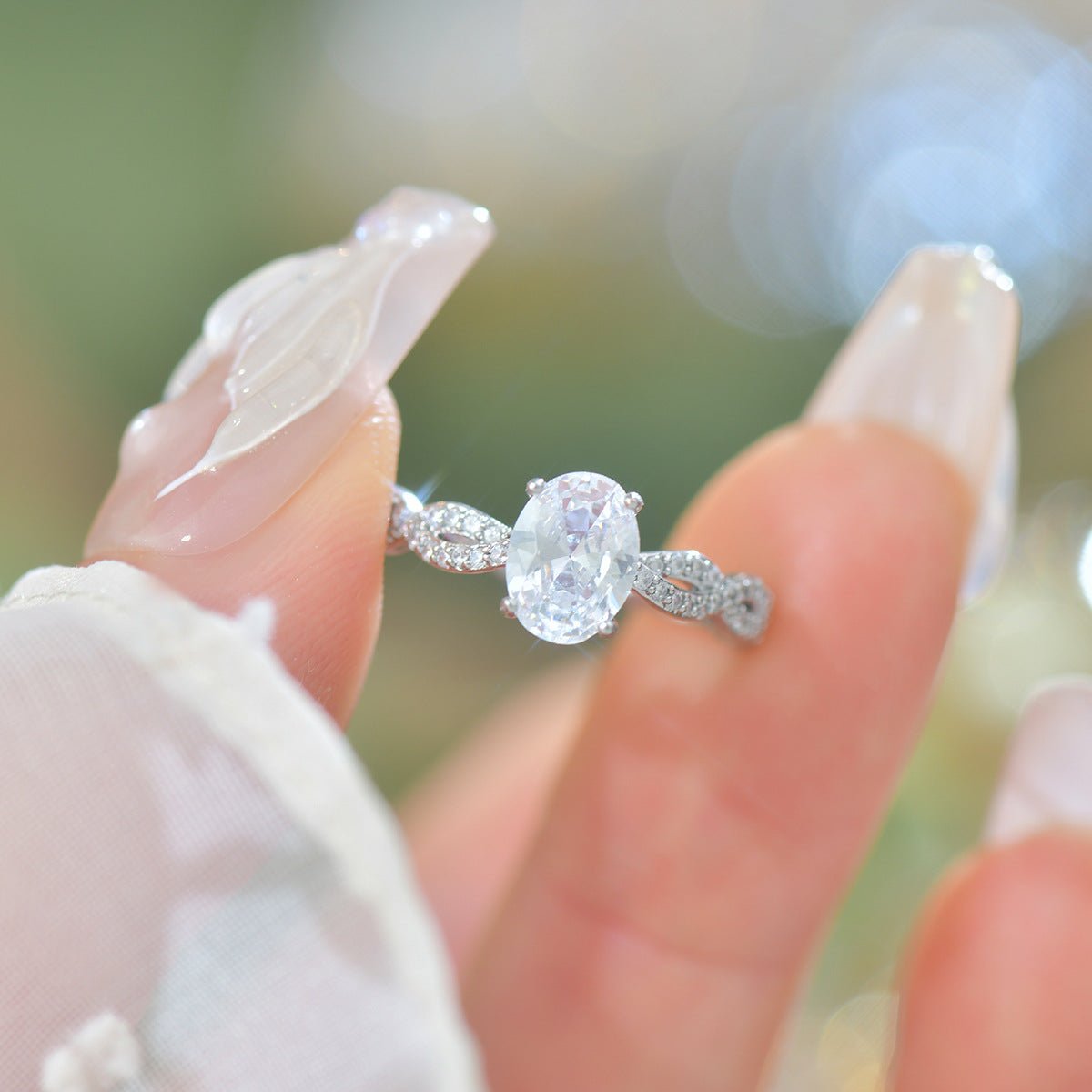 Twilight Oval Ring