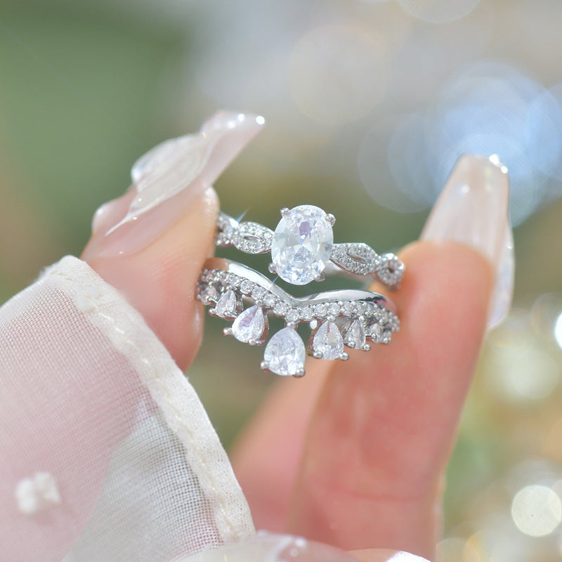 Twilight Oval Ring
