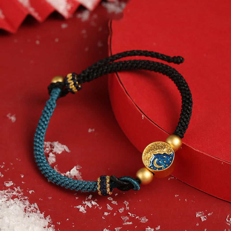 Mountain and Sea Copper String Spiritual Bracelet