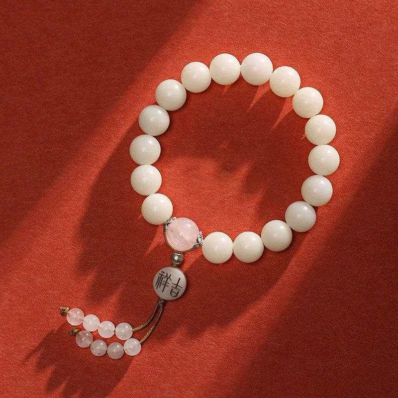 Obsidian Wrist Mala Bracelet for Meditation & Peace