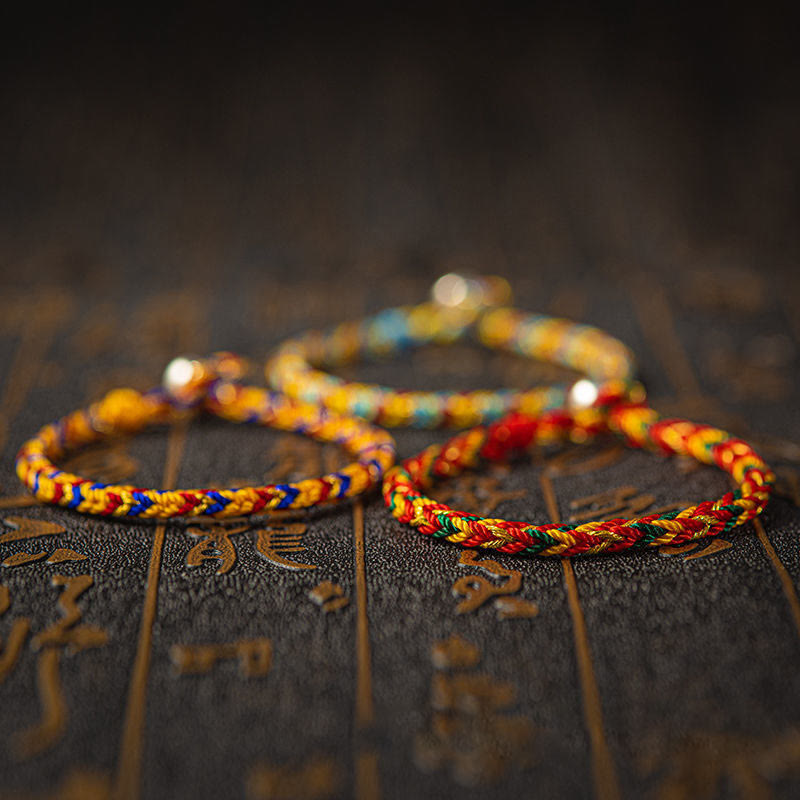 Red String Bracelet With 925 Silver Protection Buckle