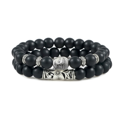Tiger Eye & Red Turquoise Protection Bracelet Set