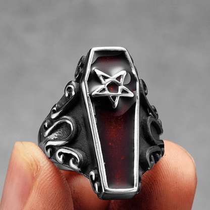 Vampire Coffin Ring