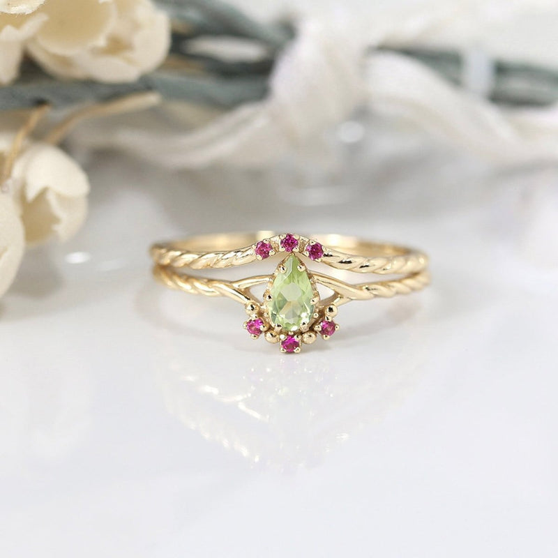 Verdant Reverie Ring Set