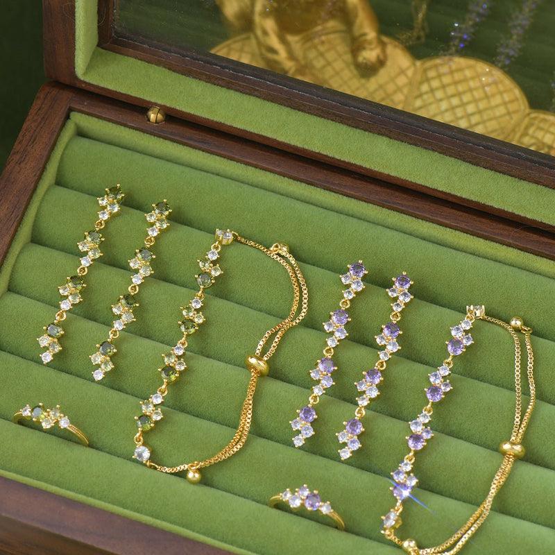 Verde Cascade Earrings