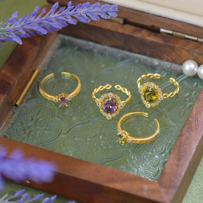 Verde Laurel Ring