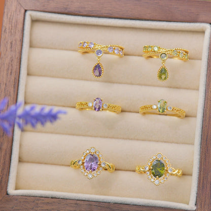 Verde Laurel Ring
