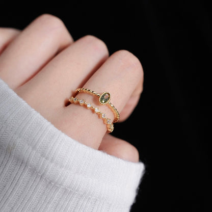Verde Lullaby Ring