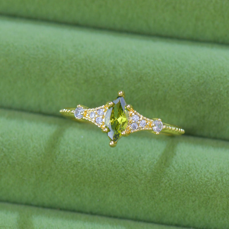 Verde Marquise Muse Ring