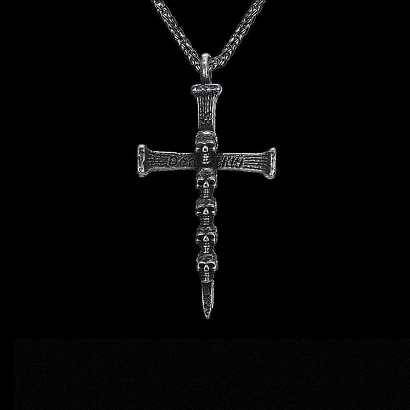 Cross Skull Pendant