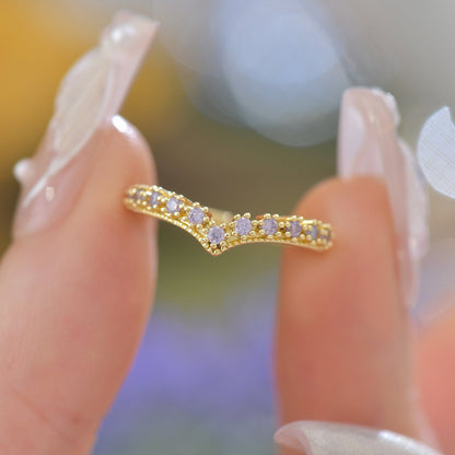 Violet Claudine Ring
