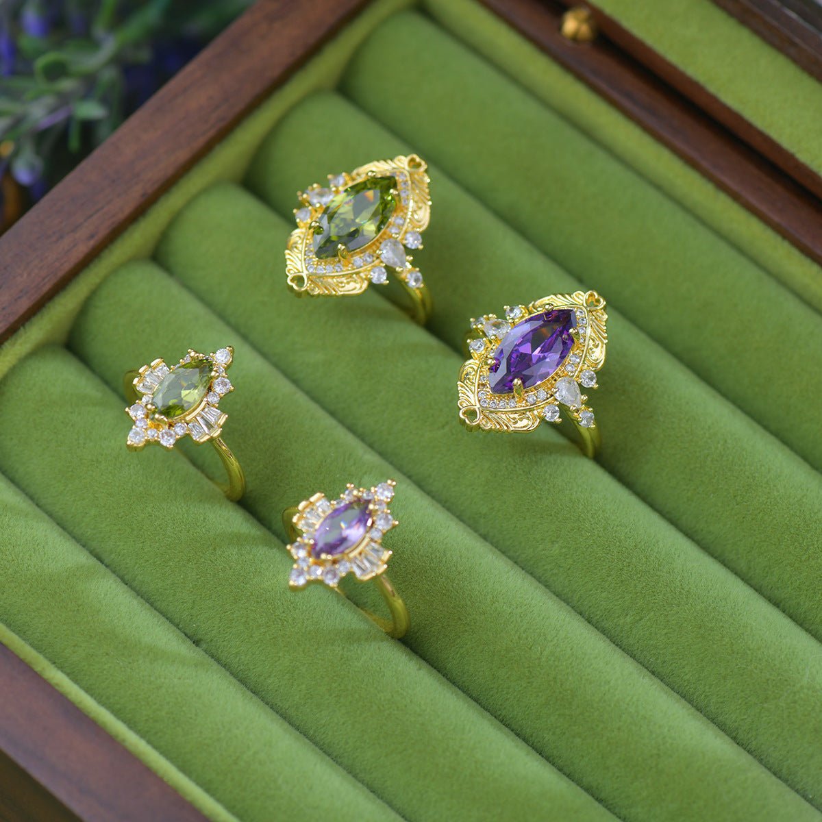 Violet Heirloom Ring