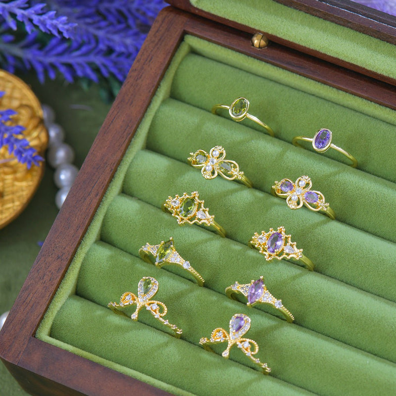 Violet Marquise Muse Ring
