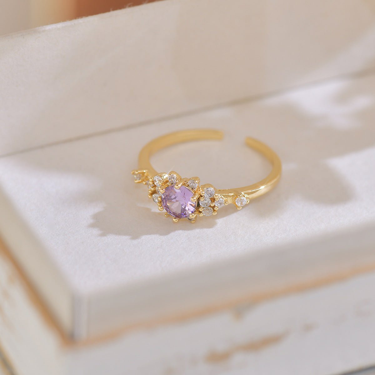 Violet Nova Ring