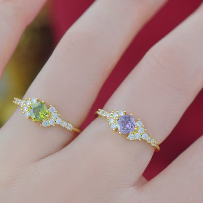 Violet Reliquary Ring