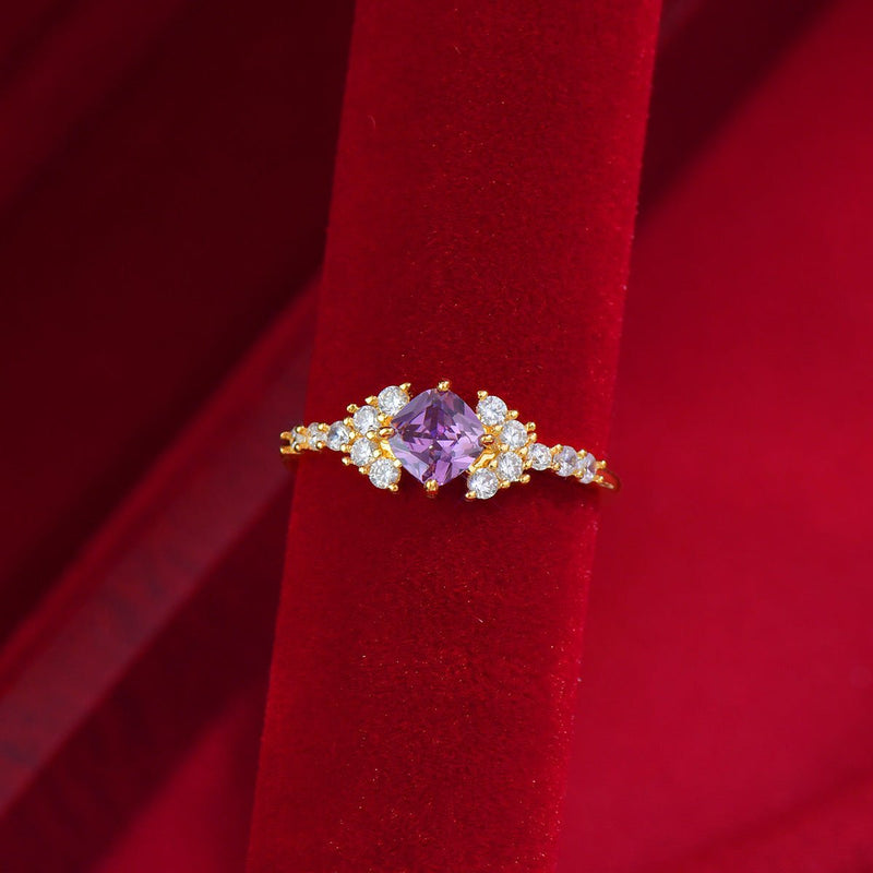 Violet Reliquary Ring