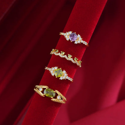 Violet Reliquary Ring